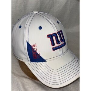 NY Giants Hat Cap NFL Football League New‎ York Embroidered White Blue